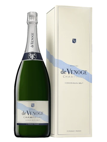 Magnum Champagne De Venoge Cordon Bleu Brut 3 Magnum Champagne De Venoge Cordon Bleu Brut