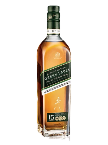 JOHNNIE WALKER GREEN LABEL 43° 4 JOHNNIE WALKER GREEN LABEL 43° – Image 2