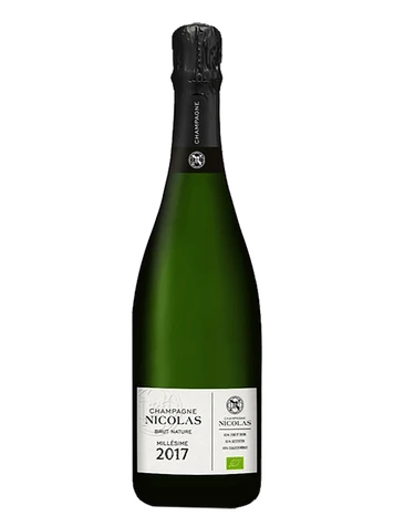CHAMPAGNE NICOLAS 2017 BIO BRUT NATURE 3 CHAMPAGNE NICOLAS 2017 BIO BRUT NATURE