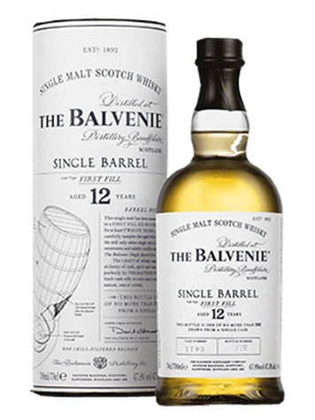 THE BALVENIE SINGLE BARREL 12 ANS 3 THE BALVENIE SINGLE BARREL 12 ANS