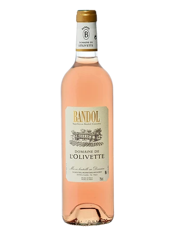 BANDOL ROSÉ DOMAINE OLIVETTE 3 BANDOL ROSÉ DOMAINE OLIVETTE